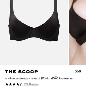 CUUP The Scoop in black 30D